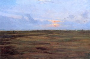 Marisma by Peder Severin Kroyer Oil Painting