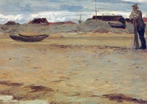 Skagen by Peder Severin Kroyer Oil Painting