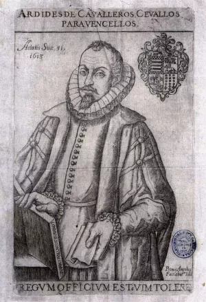 Jeronimo de Cevallos Oil painting by Pedro Angel