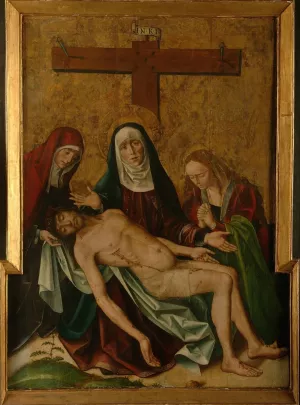 Pieta by Pedro Berruguete Oil Painting