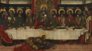 The Last Supper by Pedro Berruguete Oil Painting