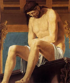 Christ Suffering by Pedro Fernandez - Oil Painting Reproduction