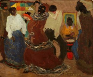Candombe by Pedro Figari Oil Painting