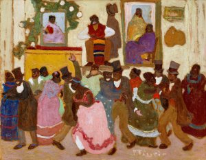 Dancing People by Pedro Figari Oil Painting