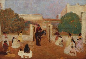 El Gaucho Candioti by Pedro Figari Oil Painting