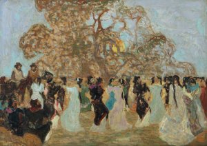 El Pericon by Pedro Figari Oil Painting