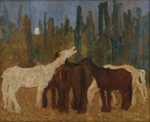Lamento by Pedro Figari Oil Painting