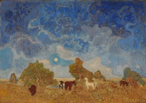 Pampa by Pedro Figari Oil Painting
