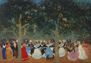 Pericon by Pedro Figari Oil Painting