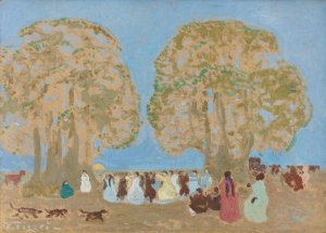 Pericon by Pedro Figari Oil Painting