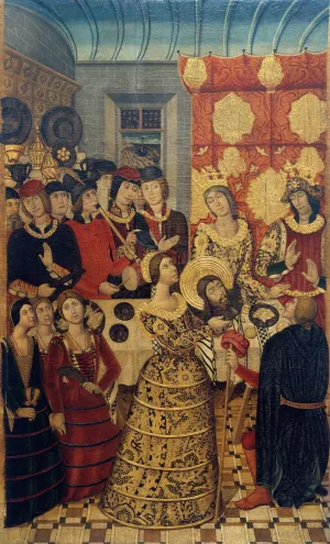 Herod's Banquet by Pedro Garcia De Benavarre Oil Painting