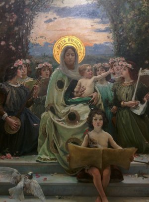 Stella Matutina by Pedro Saenz Oil Painting
