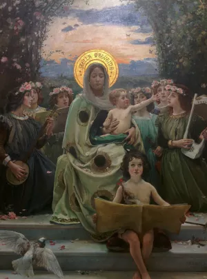 Stella Matutina by Pedro Saenz Oil Painting