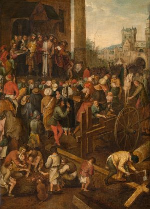 Ecce Homo by Peeter Baltens Oil Painting