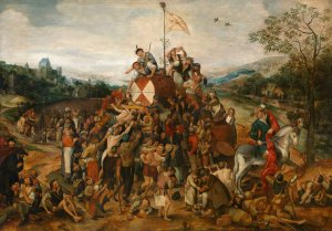 Saint Martin's Day by Peeter Baltens Oil Painting
