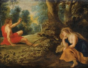 Cephalus And Procris by Peeter Simons Oil Painting