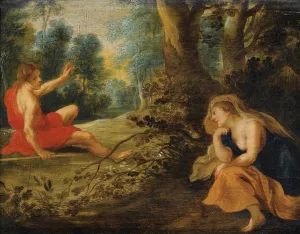 Cephalus And Procris by Peeter Simons Oil Painting