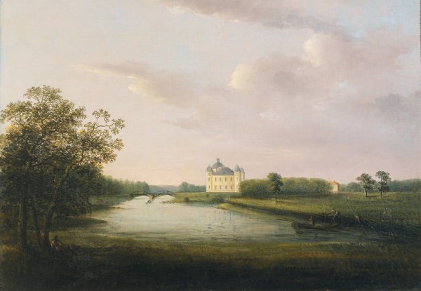 Main Product Photo of Motiv fran Stromsholm  Painting by Pehr Gustaf Von Heideken
