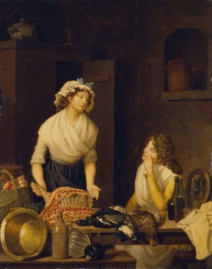 Household Chores by Pehr Hillestrom Oil Painting