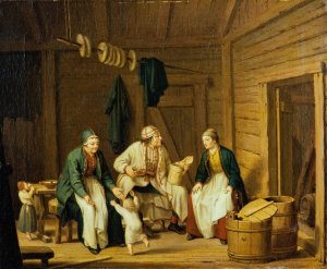 The Costume of Karelia by Pehr Hillestrom Oil Painting