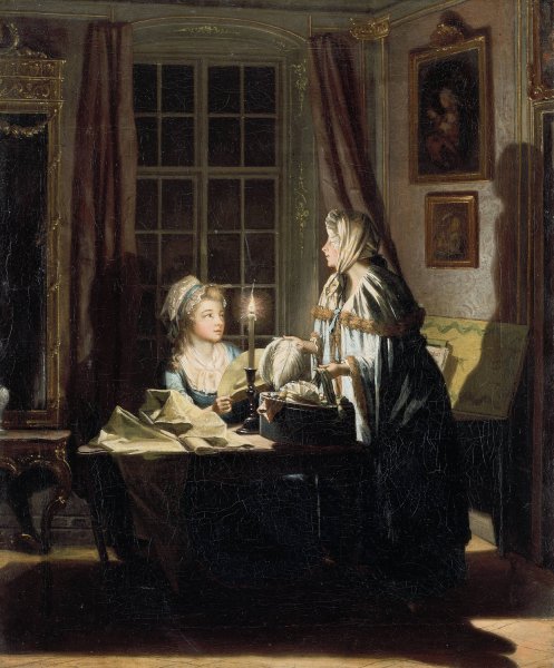 The Milliner by Pehr Hillestrom - Hand-Painted Oil Painting Reproduction