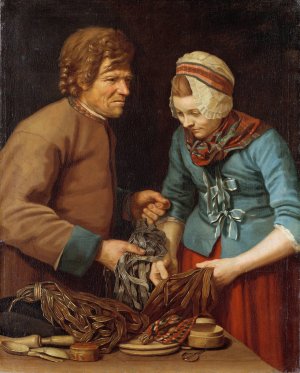 The Pedlar by Pehr Hillestrom Oil Painting