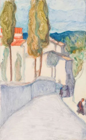 Florence, Viale dei Colli by Pekka Halonen Oil Painting