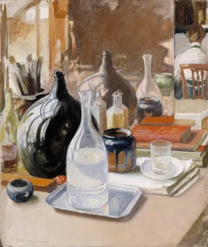 Still Life by Pekka Halonen Oil Painting