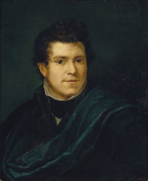 Self-portrait by Pelegri Clave Oil Painting