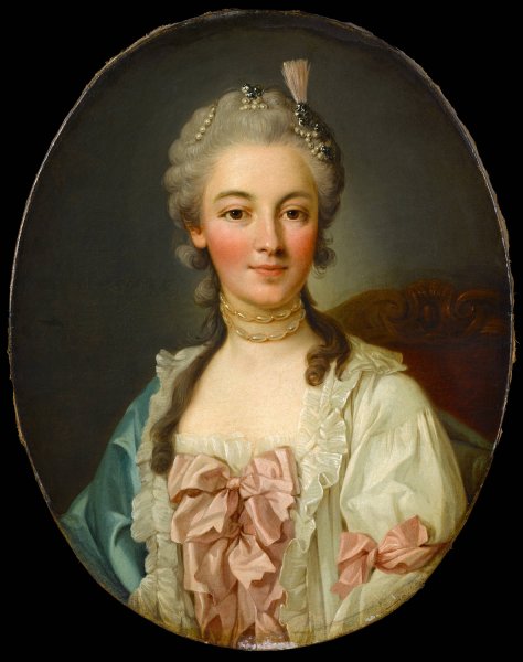 Main Product Photo of Countess Teresa Kinska Poniatowska  Painting by Per Krafft The Elder