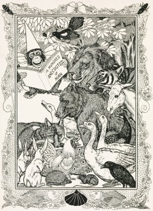 A hundred anecdotes of animals 001 by Percy J. Billinghurst Oil Painting