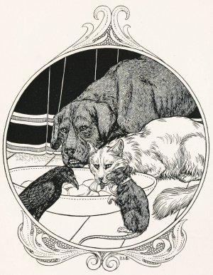 A hundred anecdotes of animals 018 by Percy J. Billinghurst Oil Painting