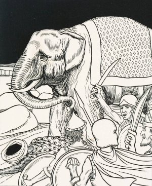 A hundred anecdotes of animals 030 by Percy J. Billinghurst Oil Painting