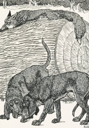 A hundred anecdotes of animals 034 by Percy J. Billinghurst Oil Painting