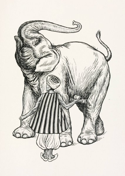A hundred anecdotes of animals 040  by Percy J. Billinghurst - Hand-Painted Oil Painting Reproduction
