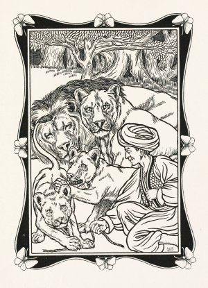 A hundred anecdotes of animals 052 by Percy J. Billinghurst Oil Painting