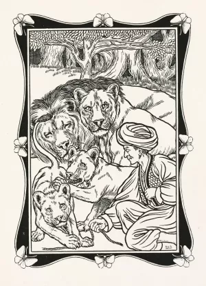 A hundred anecdotes of animals 052 by Percy J. Billinghurst Oil Painting