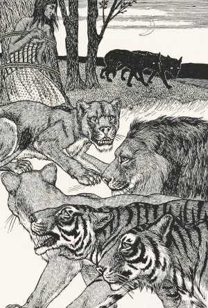 A hundred anecdotes of animals 053 by Percy J. Billinghurst Oil Painting