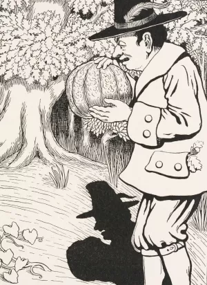 The Acorn and the Pumpkin by Percy J. Billinghurst The Acorn and the Pumpkin by Percy J. Billinghurst Oil Painting
