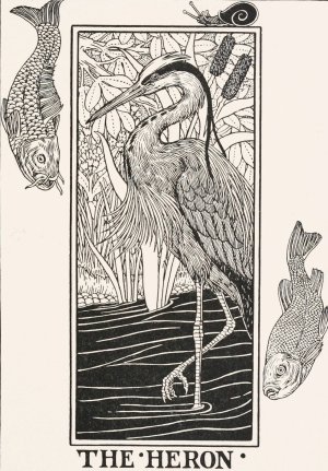 The Heron by Percy J. Billinghurst Oil Painting