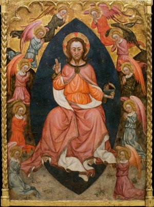 Saviour by Pere Teixidor Oil Painting