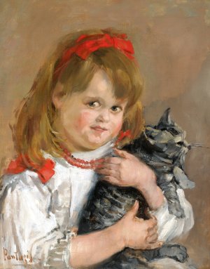 Best Friends Forever by Pericles Pantazis Oil Painting