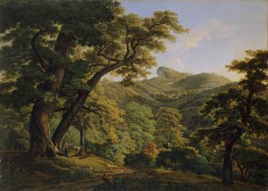 Neu-Schauenburg near Pratteln by Peter Birmann Oil Painting