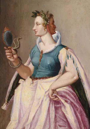 Allegory Of Vanity by Peter Candid Oil Painting
