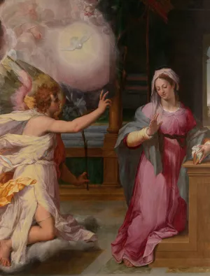 The Annunciation by Peter Candid Oil Painting
