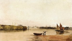 A View of Westminster from Battersea