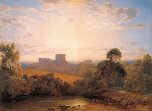 Kenilworth Castle by Peter De Wint Oil Painting