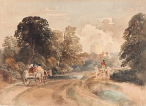 Landscape by Peter De Wint Oil Painting