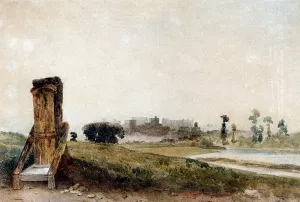 Lower Hope, Windsor, Berkshire by Peter De Wint Oil Painting