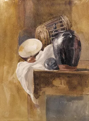 Still life by Peter De Wint Oil Painting